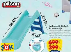 PİLSAN KATLANABİLİR SU KAYDIRAĞI